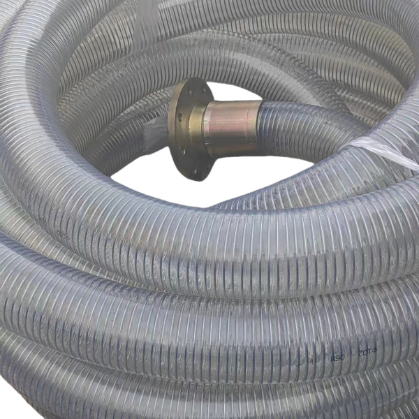 Efficient Fluid Transfer with PVC Spiral Steel Wire Reinforced Hose