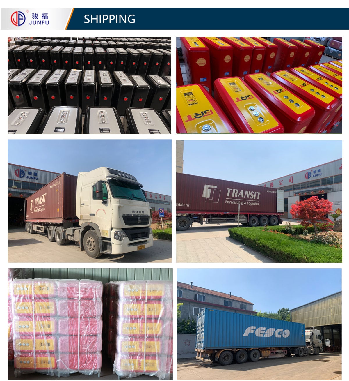 Hot Sale Good Price HYVA Type Hydraulic Oil Tank Rear Mount Steel Hydraulic Oil Tank for Tipper Truck manufacture