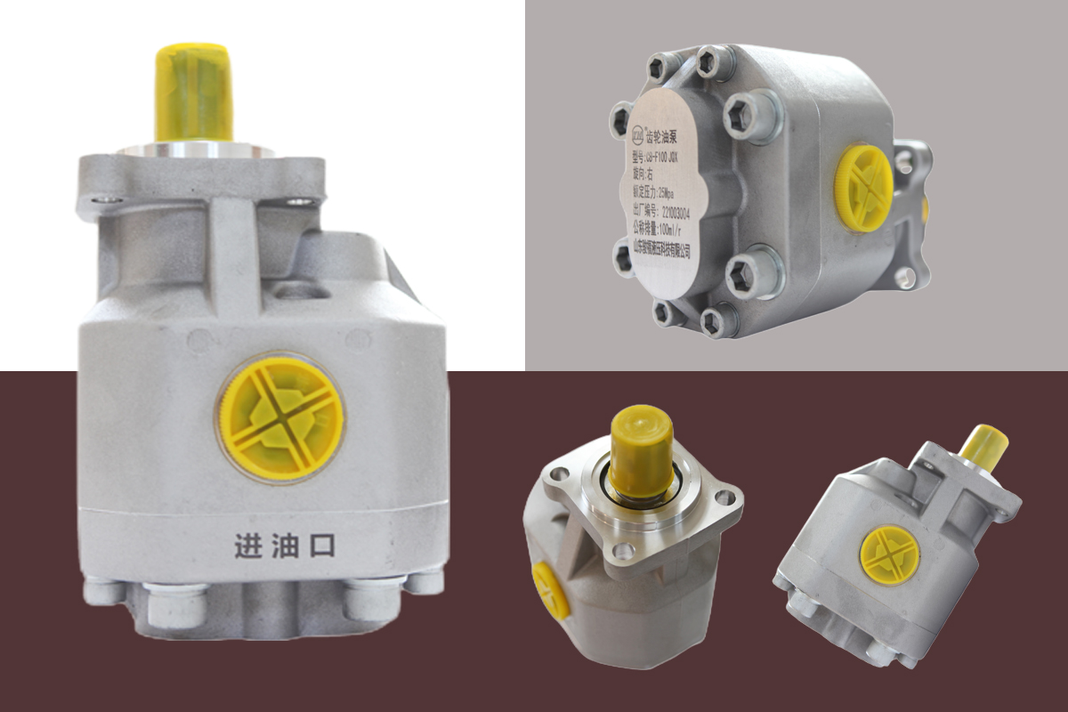 Low Cost Aluminum Gear Pump Hydraulic 80/100cc for Tipper Trucks factory