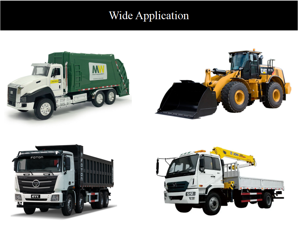 Durable Steel HYVA Type Bidirectional Hydraulic Gear Dump for Dump Truck supplier