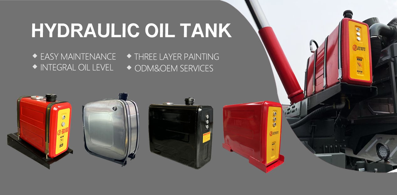 Steel Aluminum Hydraulic Oil Tank for Hydraulic System Dump Truck details