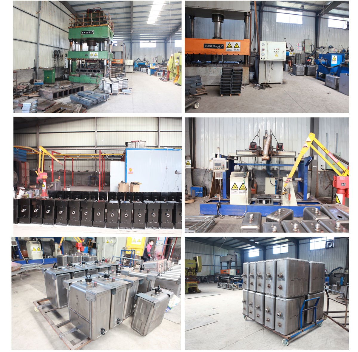 Hot Sale Good Price HYVA Type Hydraulic Oil Tank Rear Mount Steel Hydraulic Oil Tank for Tipper Truck factory