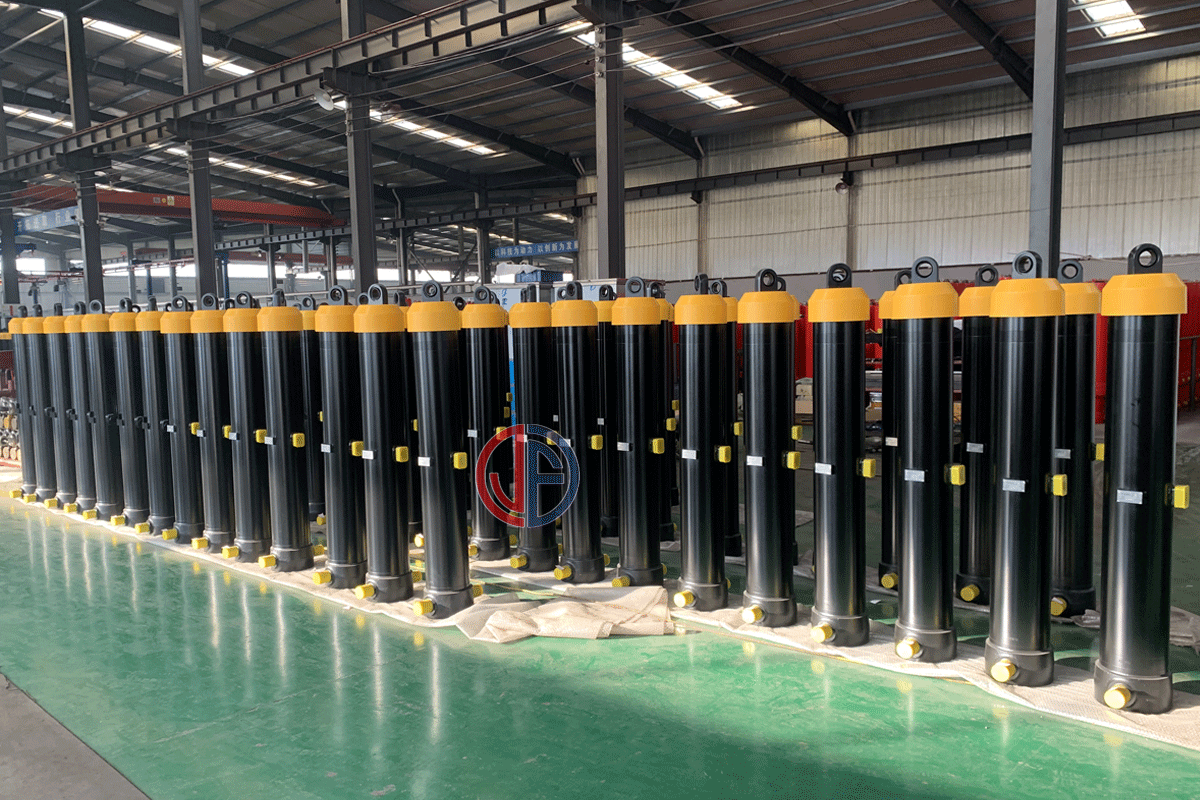 Reliable Single-acting HD Truck 4 Stage Hydraulic Cylinder for Tipper details