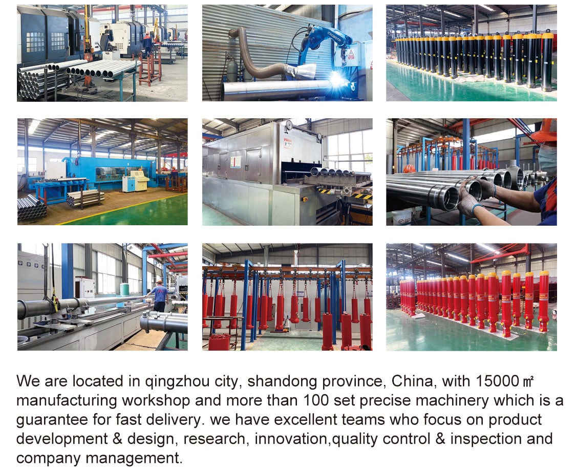 JF Good Quality Customized Hydraulic/Hydraulic Cylinders High Quality Hydraulic Cylinders details