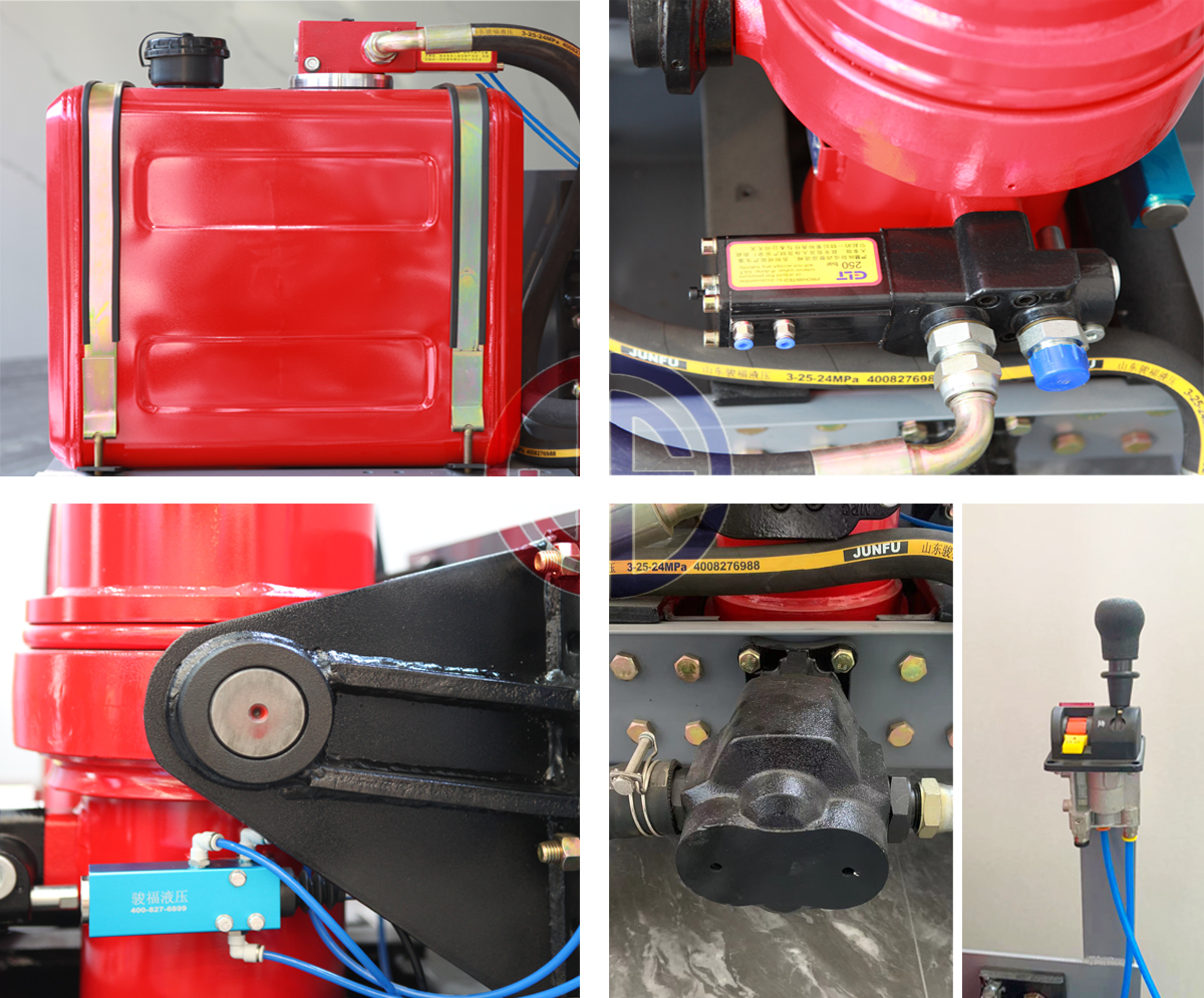 HYVA/PENTA Model Front-end Telescopic Hydraulic Tipping Lifting System for Dump Truck supplier