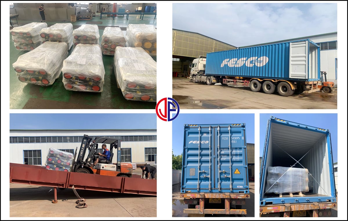 Reliable Single-acting HD Truck 4 Stage Hydraulic Cylinder for Tipper manufacture