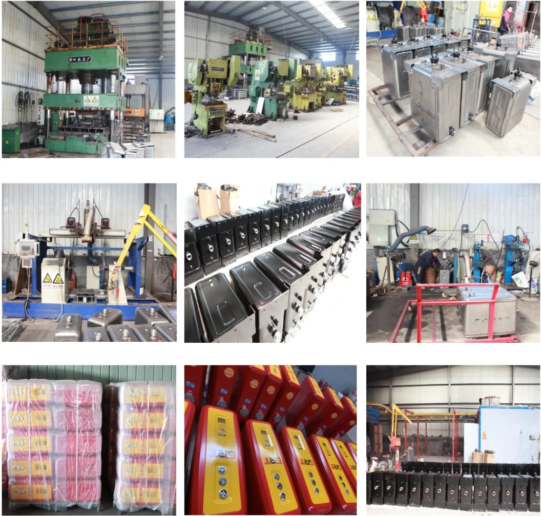 Factory Customized Rear Mounted Strap Type with Base Hydraulic Oil Tank for Dump Truck factory