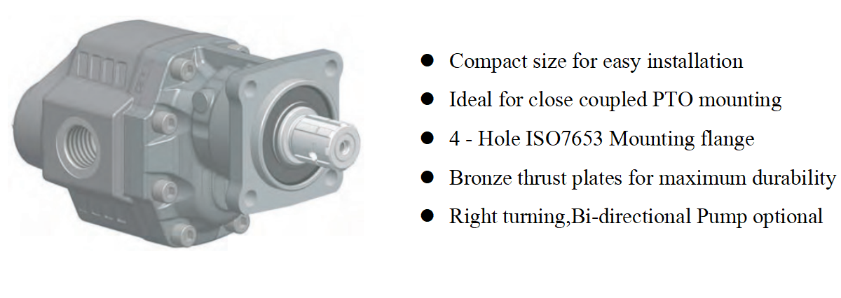 Durable Steel HYVA Type Bidirectional Hydraulic Gear Dump for Dump Truck supplier