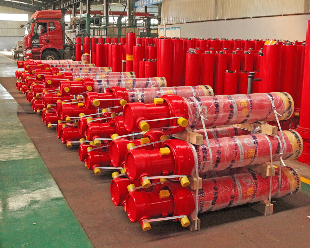 Factory Sales Front-end Telescopic Multi-stage Hydraulic Cylinders for Dump Truck and Trailer manufacture