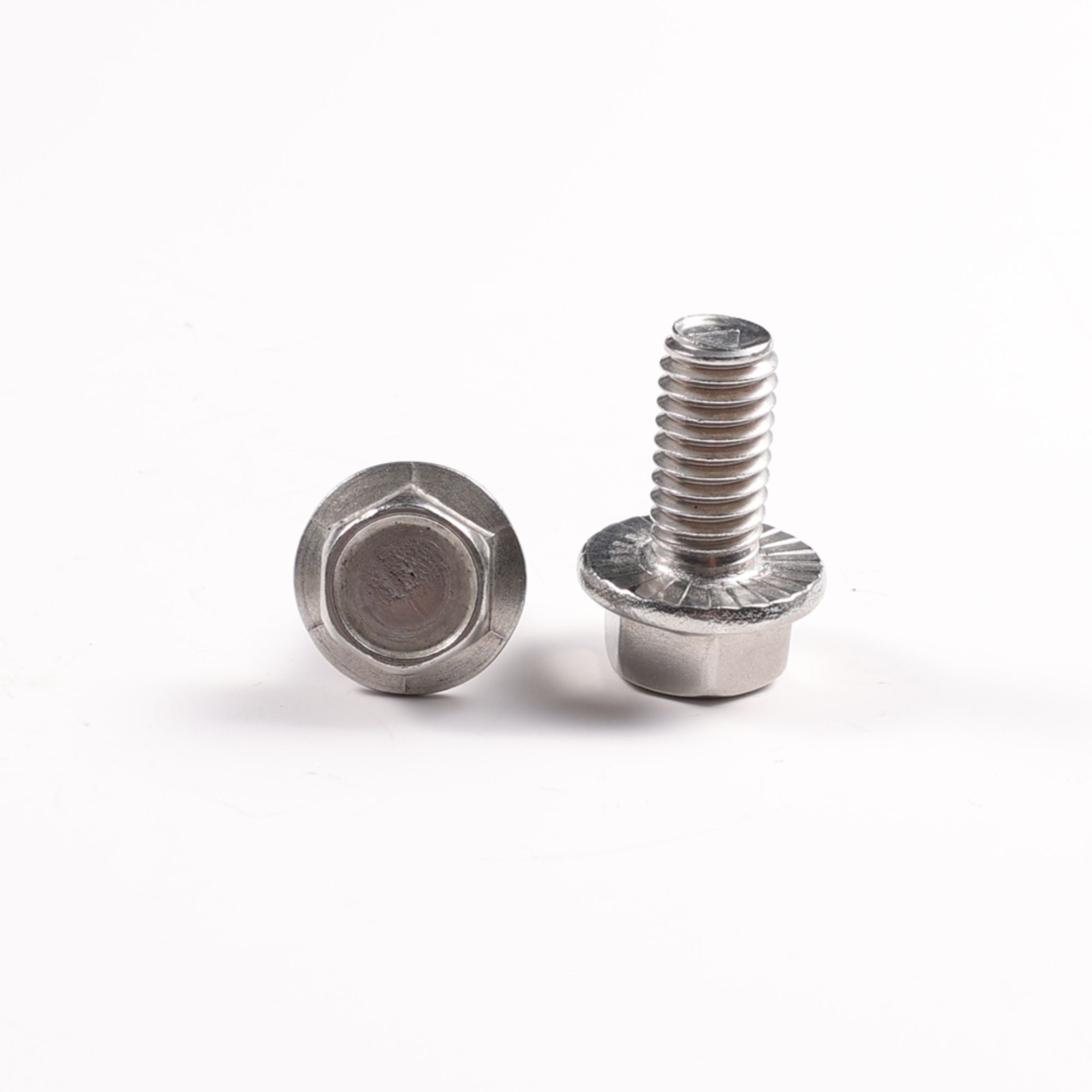 Custom Black Zinc Stainless Steel Hex Flanged Flange Nut Gr8