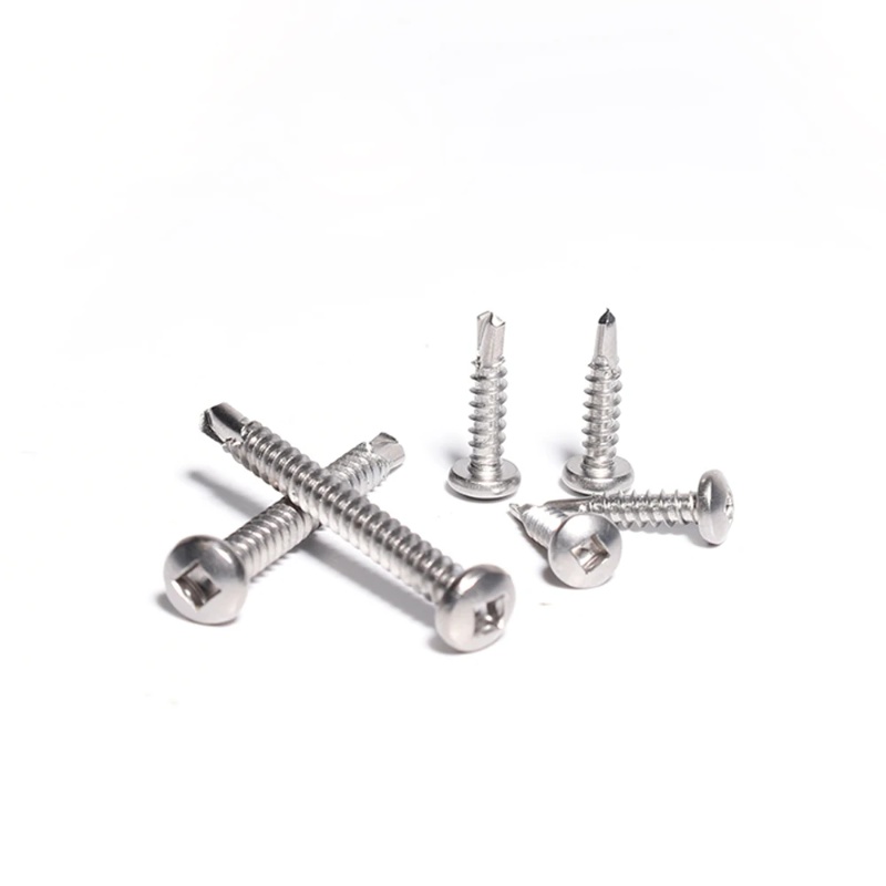 Stainless Steel Pan Robertson Square Drive Self Drilling Screw
