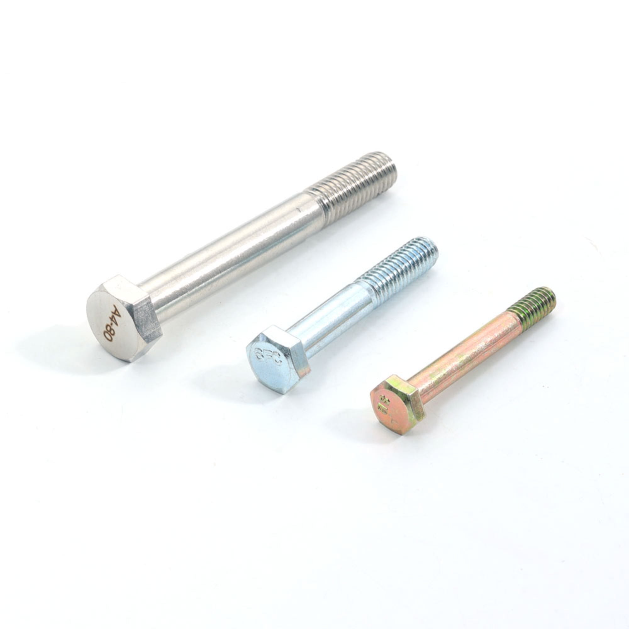 Stainless Steel DIN601 Plain Passivation Hexagon bolt half thread
