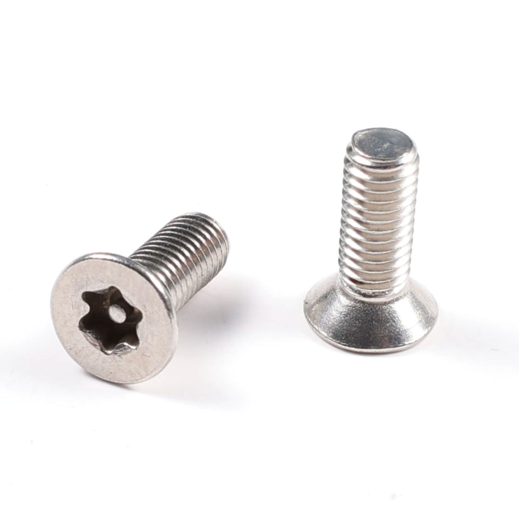 304 Stainless Steel Pin Torx Six Lobe Flat Countersunk Head Sheet Metal Security Screws