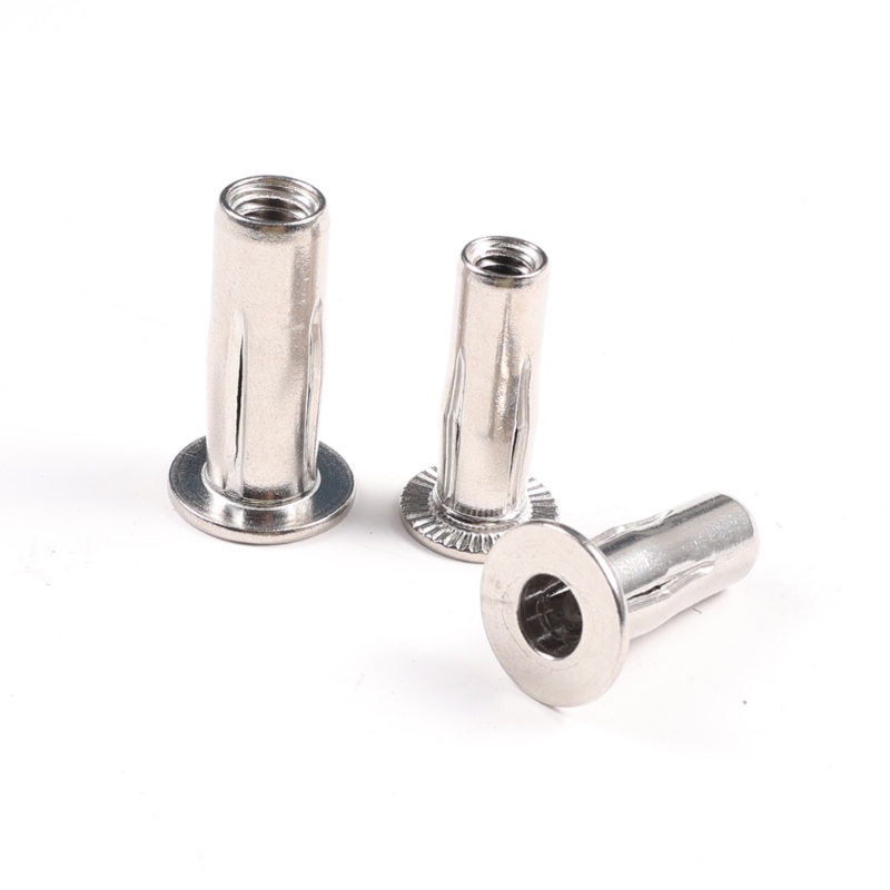 Stainless Steel Pre-bulbed Slotted Body Rivet Nut Insert