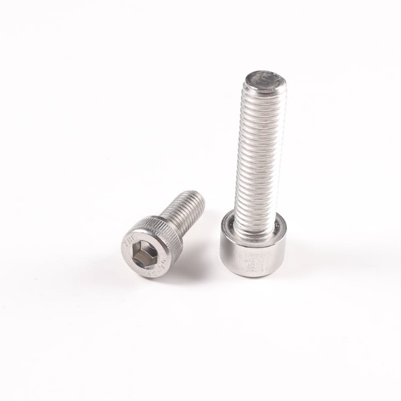 Hex Cylindrical Head With Knurl Socket Head Cap Screw 