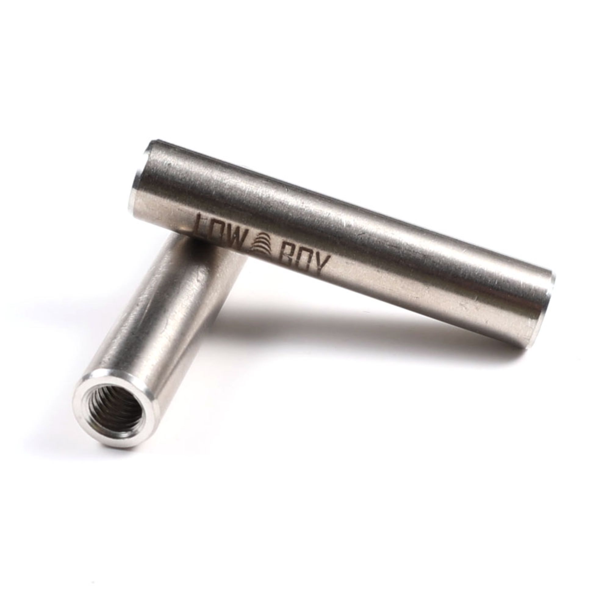Pengikat m8 bar batang panjang stainless steel bergaris hex hexagon kopling nut