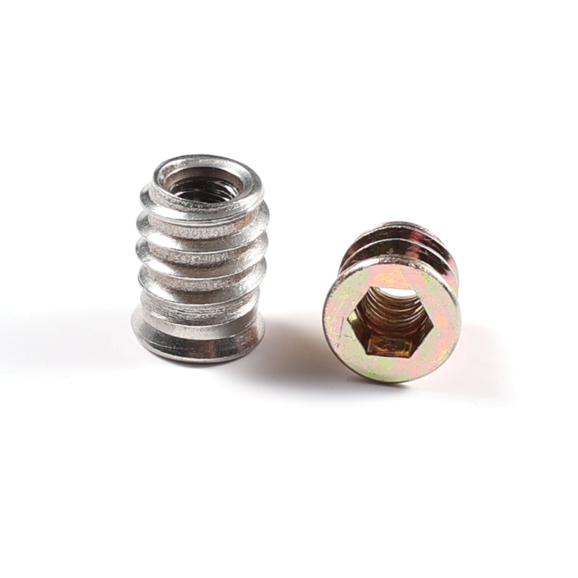 Factory Stock Furniture Threaded Insert Nut M5 M6 Type D rivet Nut Insert Nut 