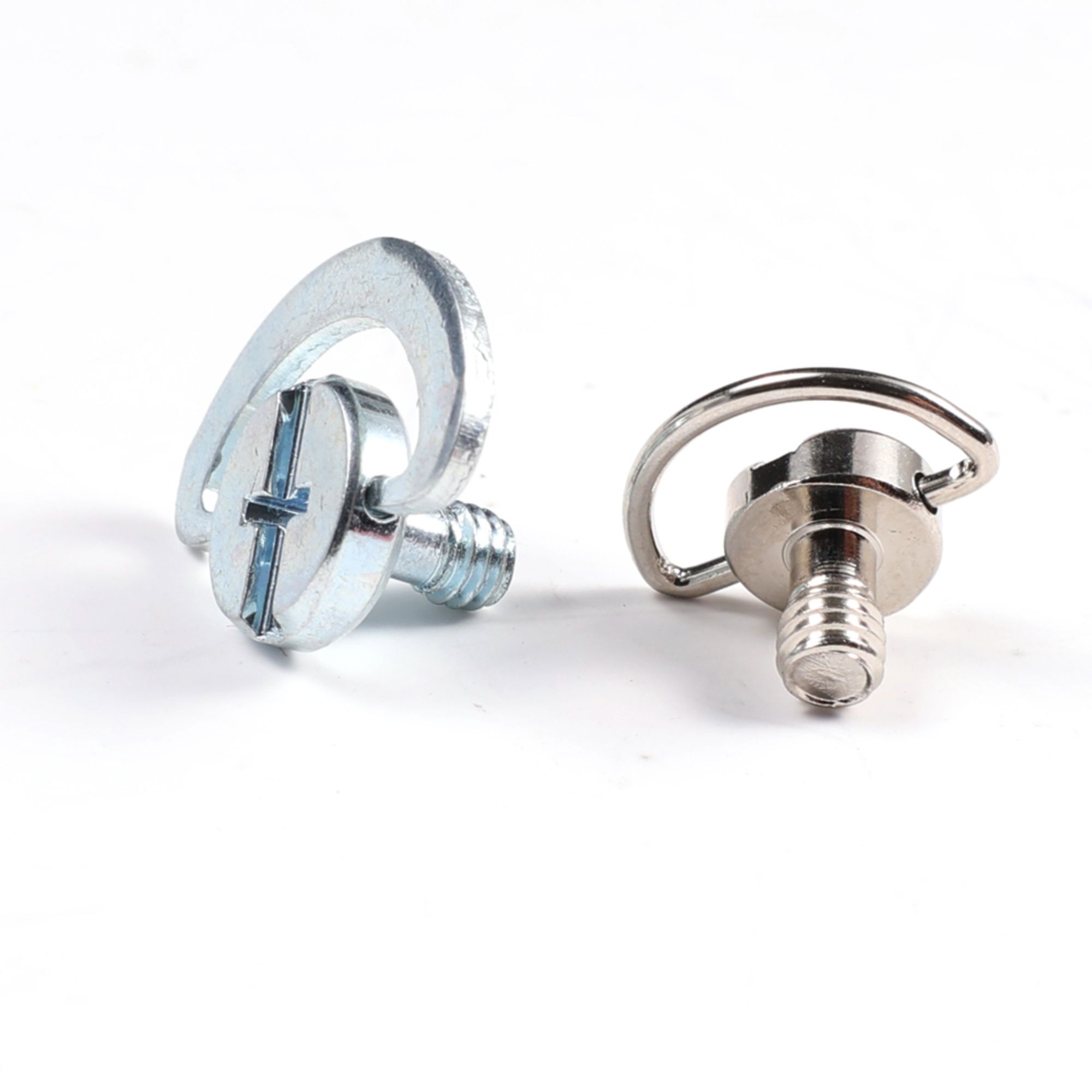 Stainless Steel Quick Release D Ring Adapter Screw Camera Thumb Fixing Tripod Screw