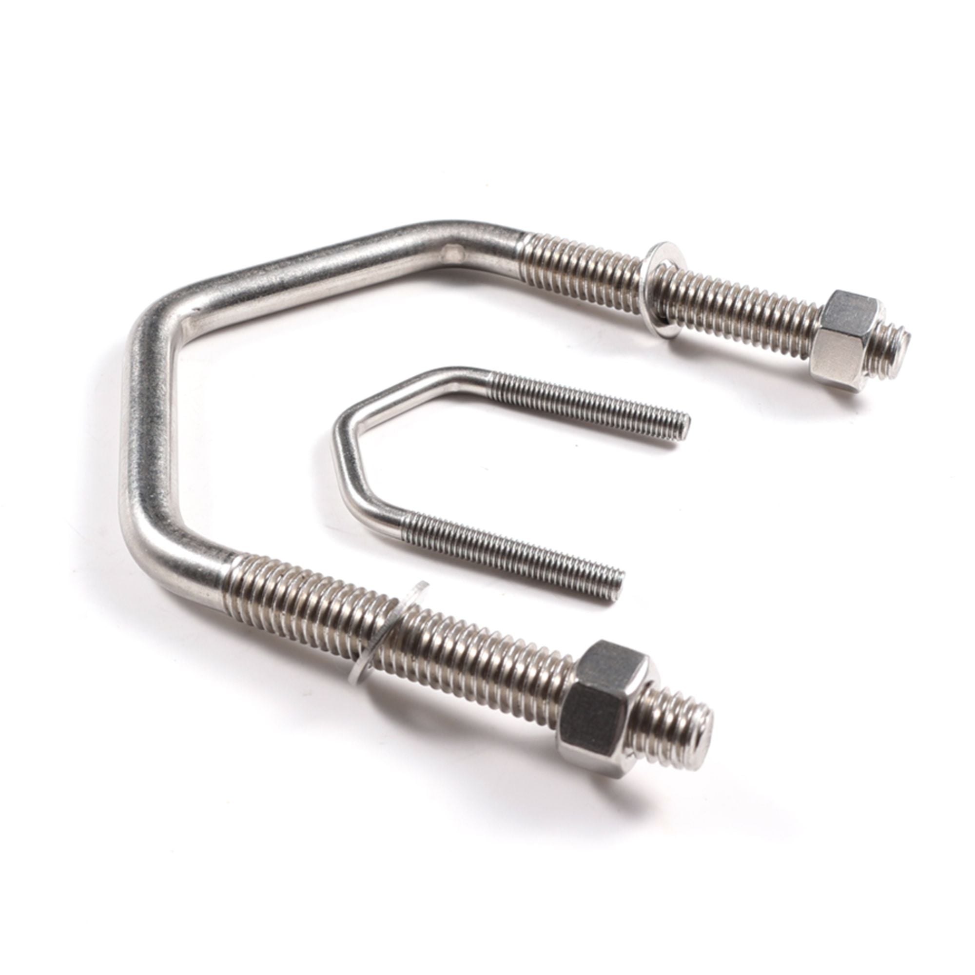 18-8 Stainless Steel Bent Round Square 2 Inch 4 Inch U Bolt
