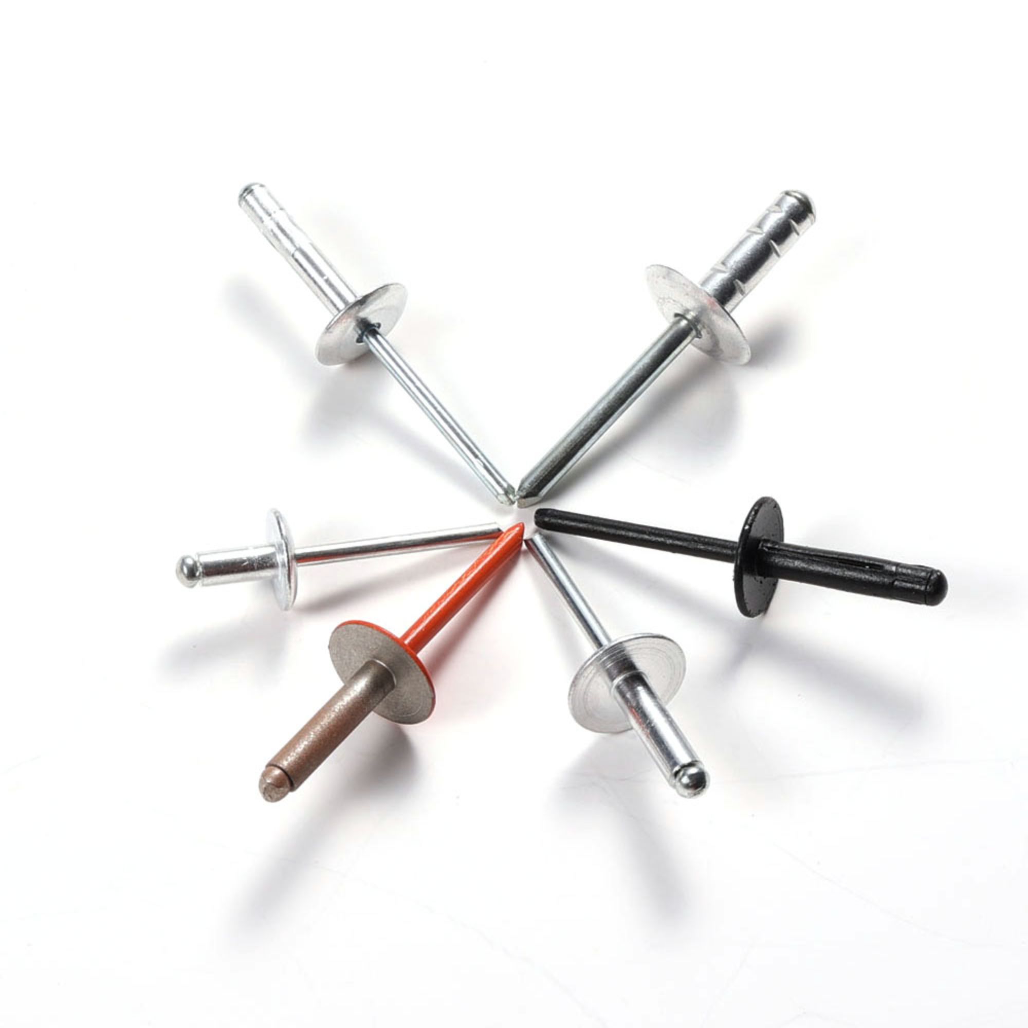 Bunte Pop-Rivets Kappenbruch Drei Falten Alu Blinde Rivets
