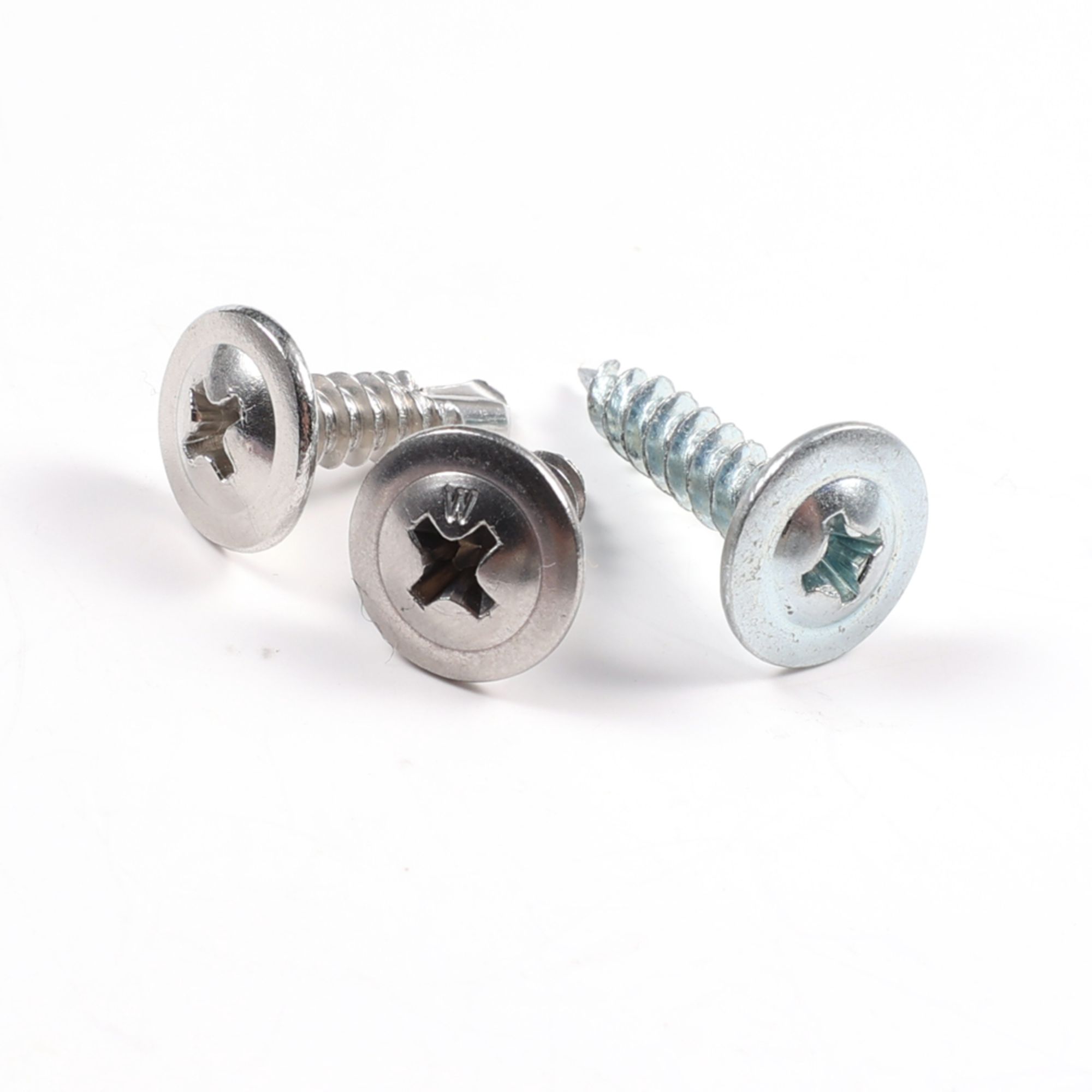 Stainless Steel Phillips Round Pan Washer Head Flanged Self-tapping Thread Forming Screw