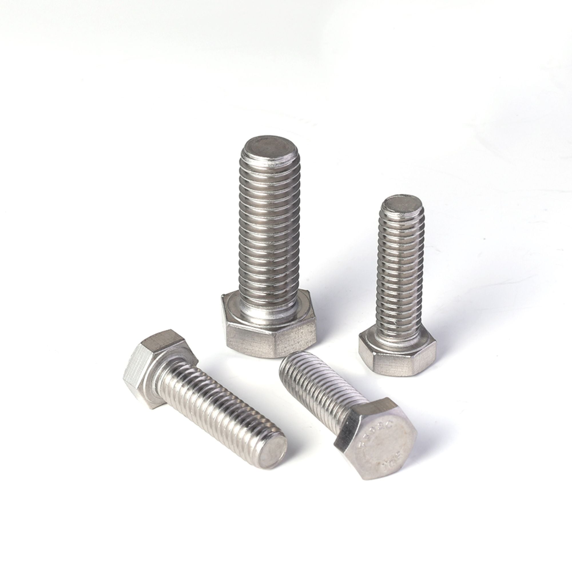 B8 Stainless Steel SUS304 Plain 7/8-9X2 Hexagon Head Finished Hex Bolt