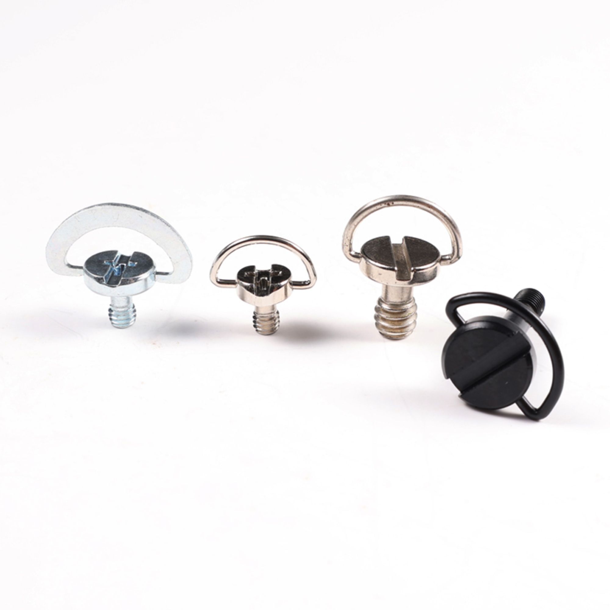 Stainless Steel Quick Release D Ring Adapter Screw Camera Screw In Tripod