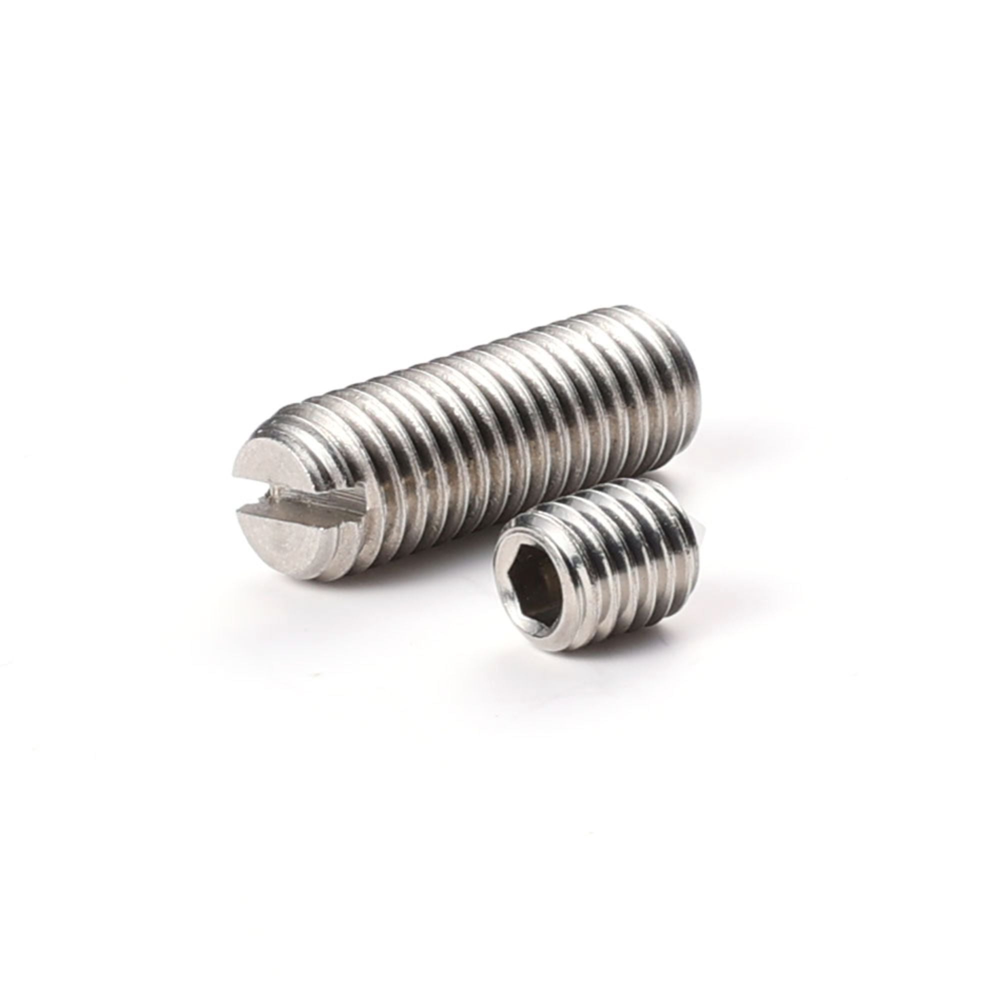 Stainless Steel M5 M9 Micro Double Ended Hex Allen Cup Point Set Grub Screw