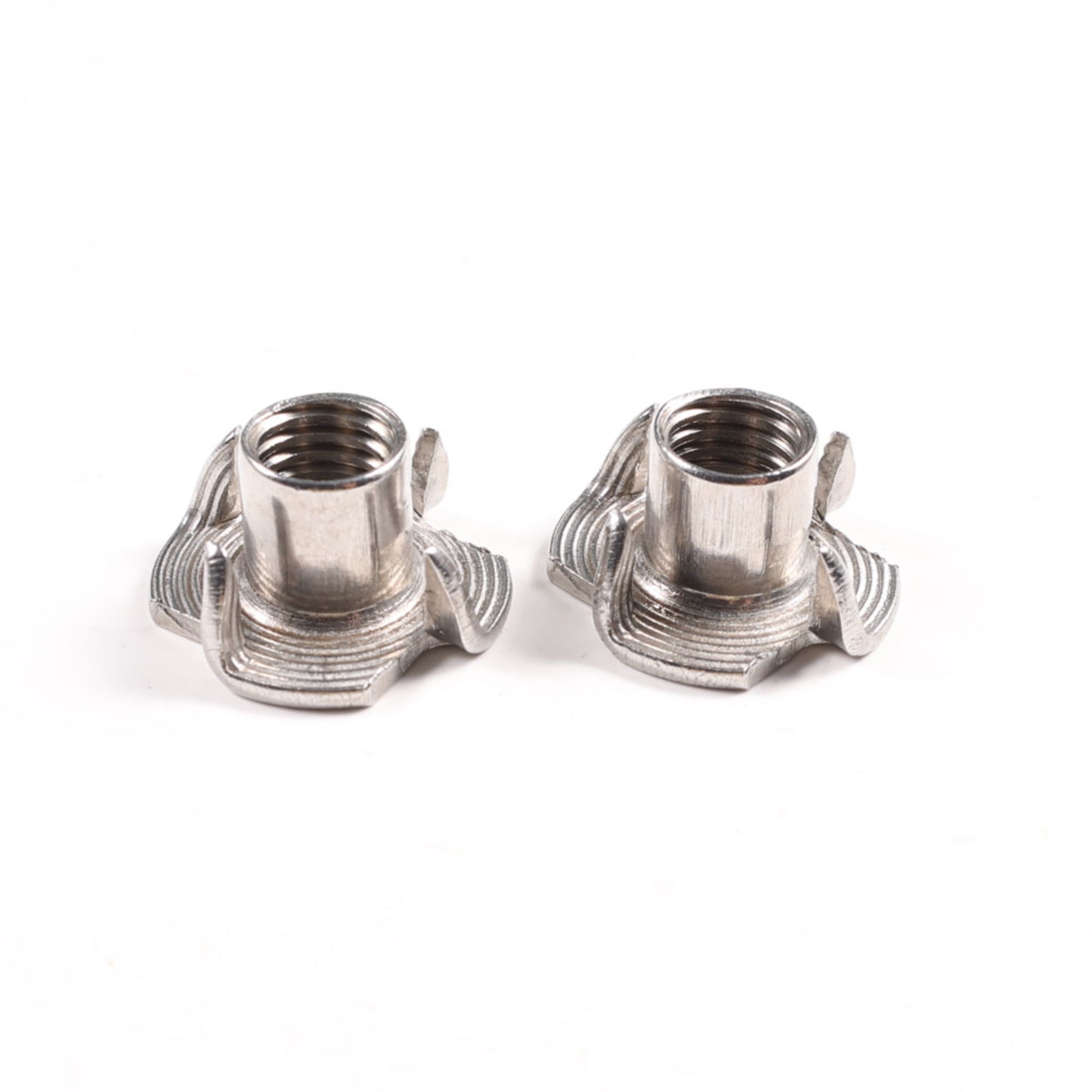 Metric M6 Barrel Nut Blind Pronged T Nuts Furniture Tee Threaded Insert Nut M5