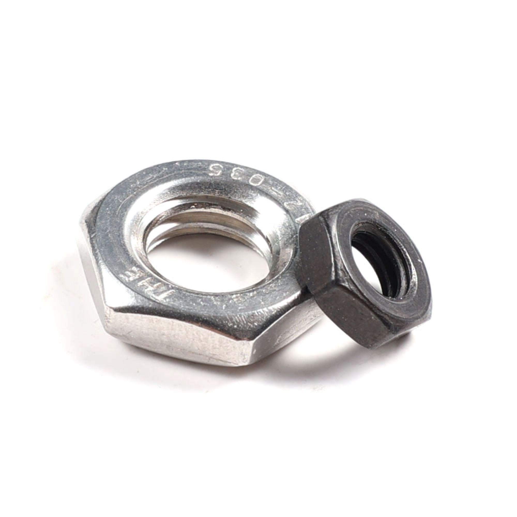 China Manufacturer Stainless Steel A2 A4 DIN439 DIN936 Hex Jam Thin Nut