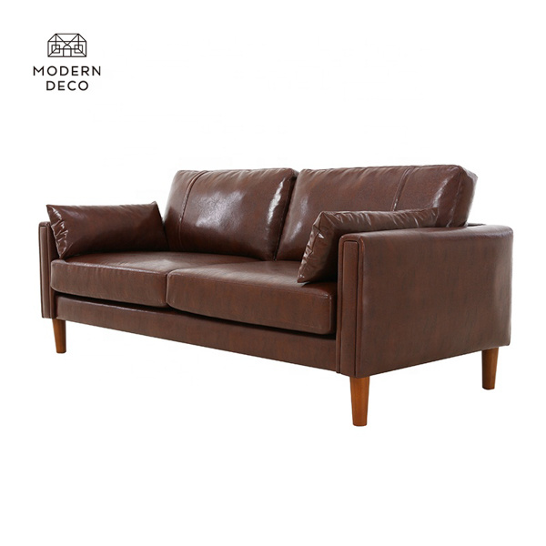 Elevate your space with our stylish and contemporary PU leather sofas.