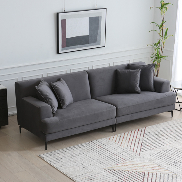 Elevate your home du00e9cor with our wide selection of modern 3 seater sofas