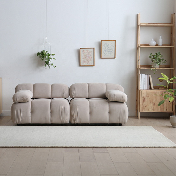 Indulge in the luxury of premium materials and craftsmanship in our modular sofa selection