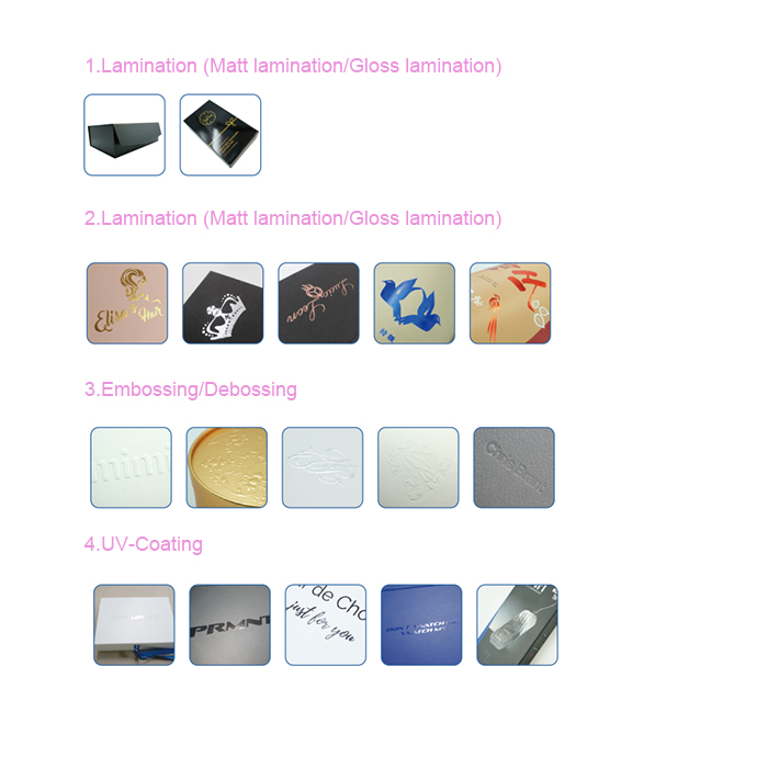 Custom Rose Gold Cardboard Flat Folding Hair Extension Paper Packaging Gift Box With Ribbon factory