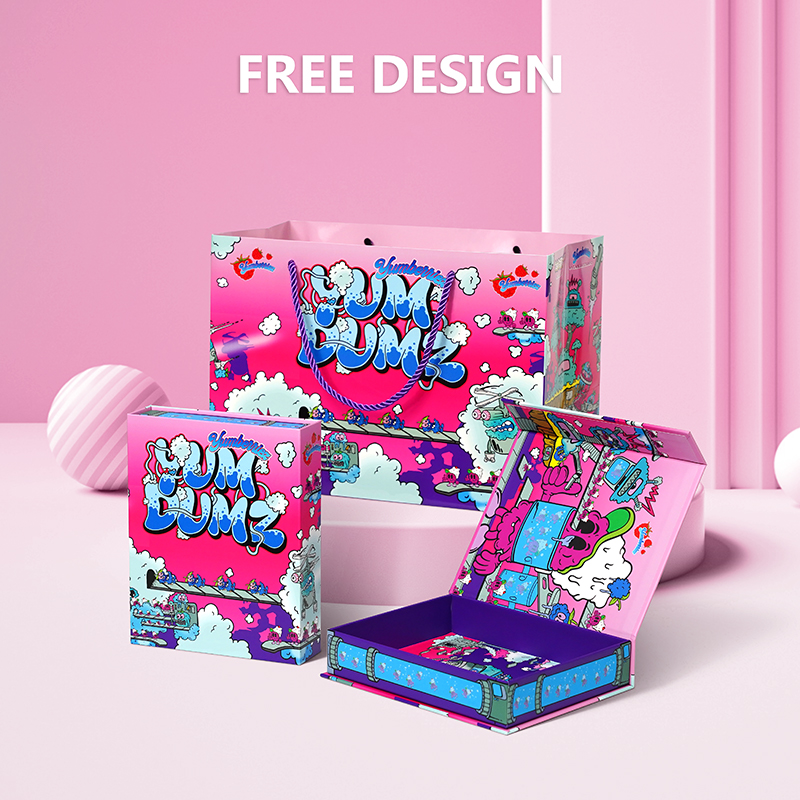 Luxury Magnetic Cardboard Hard Box Customize Logo Printed Matte Empty Boxes Clothing Cosmetic Shirt Shoes Hair Package Paper Bag details