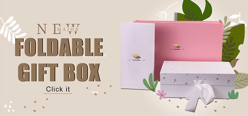 New Design and Hot Sale Box for Hair Extension Gift Cardboard Book Shaped Box Packaging with Satin Silk Insert factory