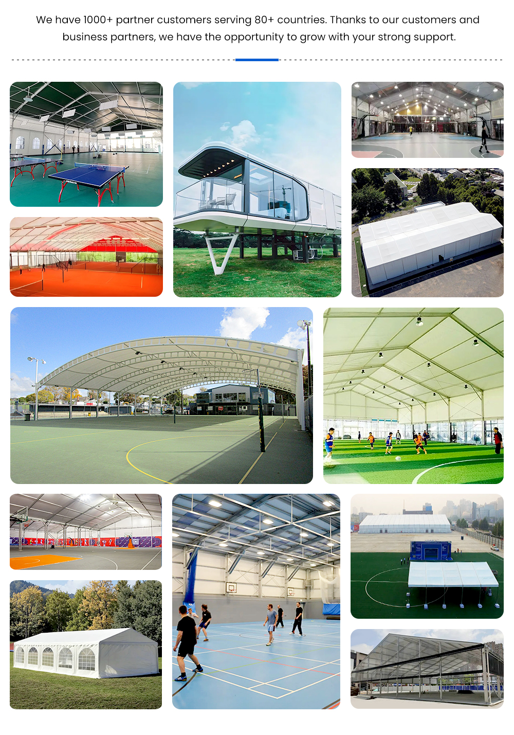 Customized New Product Large Event Tent Wedding Party Tents Outdoor Luxury Marquee Tent supplier