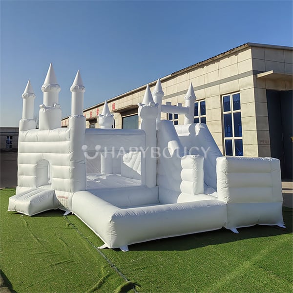 White Jumping Castles for Every Occasion