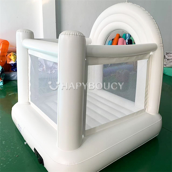 Say goodbye to loud motors with our silent cordless bounce house