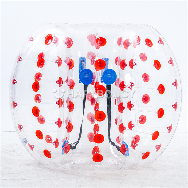 Unleash your inner child and channel your energy in a game of adult bubble ball