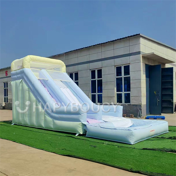 Beat the Heat on an Inflation Water Slide Adventure