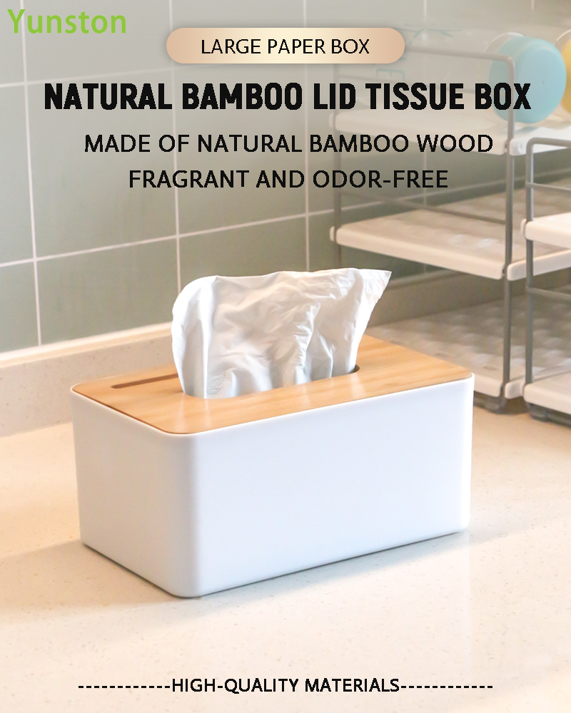 High Sales Napkin Box Customization Stylish Plastic Tissue Box Dining Room Living Room Bedroom Multi-functional Tissue Box details