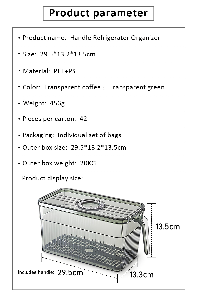 Wholesale High Quality Airtight Kitchen Food Storage Jars Clear PET Plastic Food Box Container details