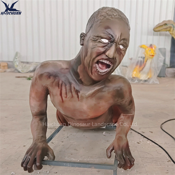 Přetvořte svůj obchod pomocí našich realistických animatronických zombie pro Halloween