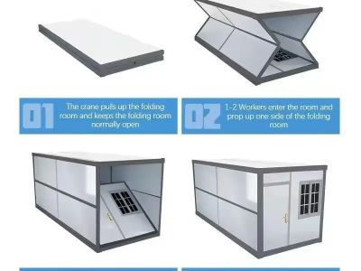 The structural strength behind modern fold out container homes