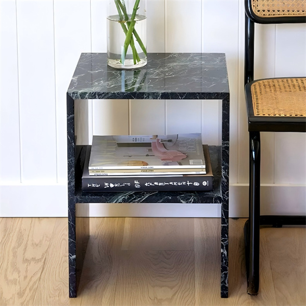 Ample storage space for bedside essentials, keeping your space organized and clutter-free