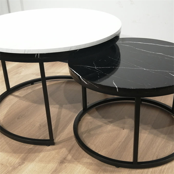 Impress your customers with our premium marble nesting side tables