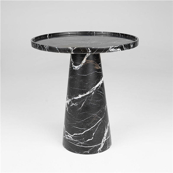 Durable and Stylish Marble Black Side Tables for Your Wholesale Needs
