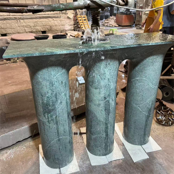 Elevate your du00e9cor with our exquisite marble pedestal side tables