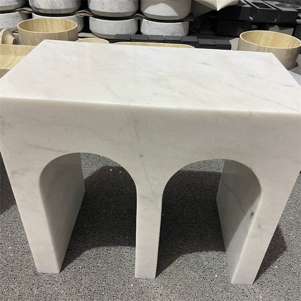 Transform Your Space with Luxurious Marble Plinth Side Tables